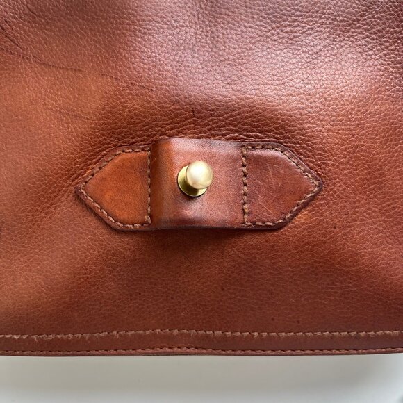 Vintage Madewell "The Sketchbook" Rich Brown Leather Bag - Picture 8 of 13
